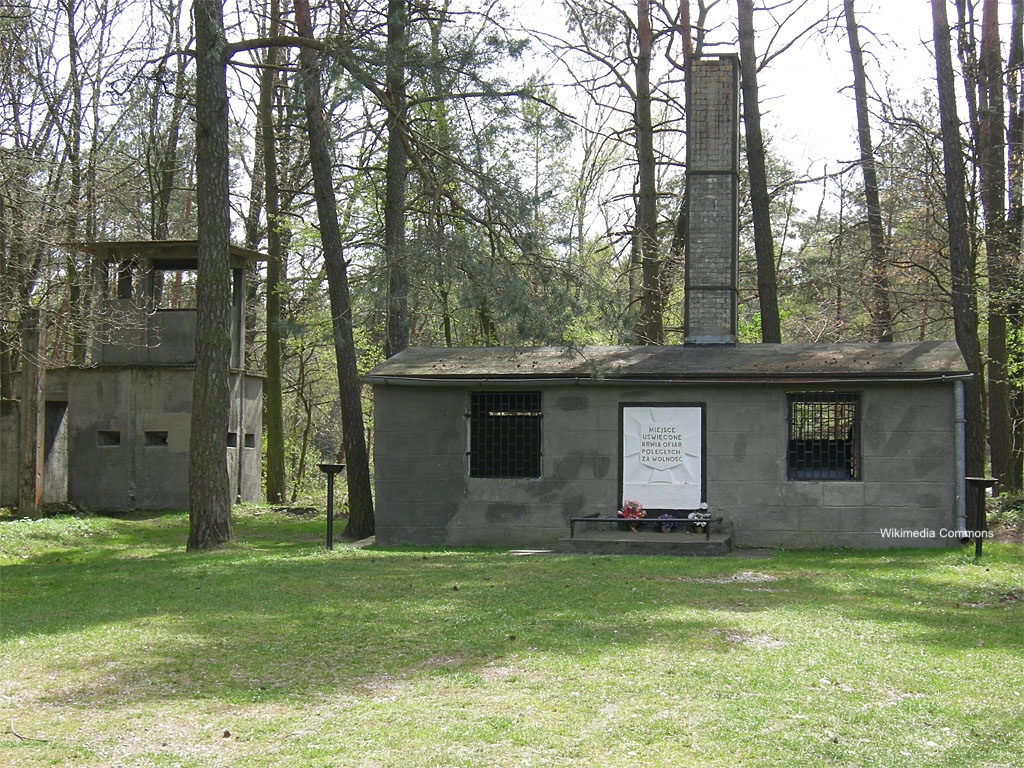 Photograph of the former Blechhammer camp.