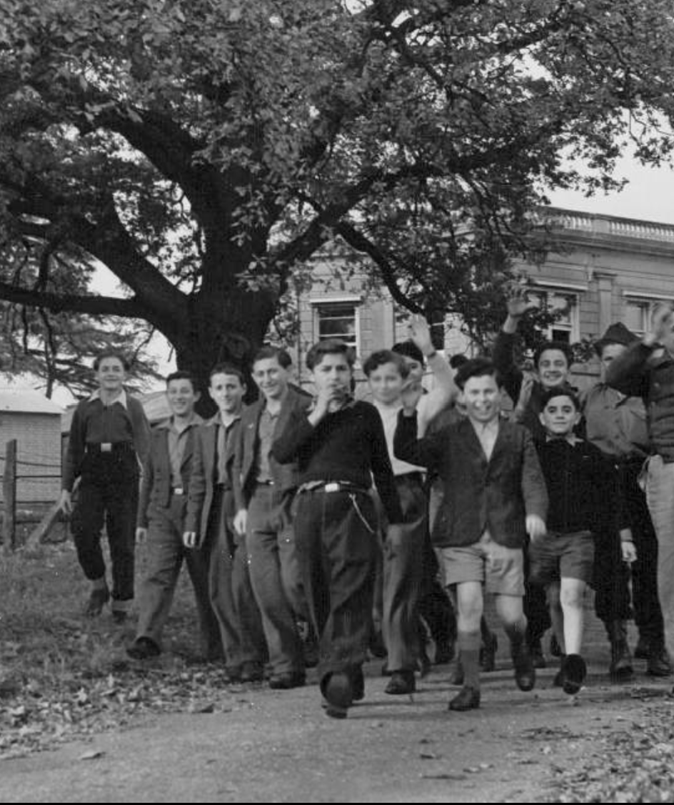 Photograph of the Second Group of the Boys in Wintershill Hall.