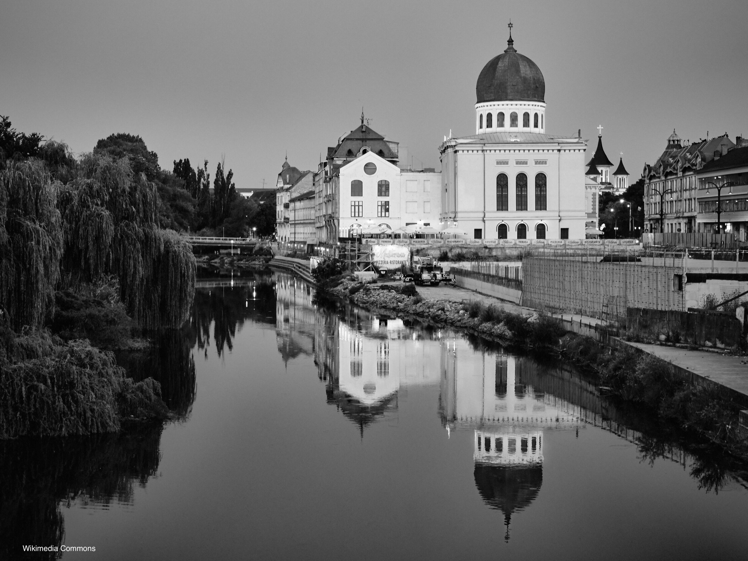 Photograph of the Neolog Synaggue in Oradea.