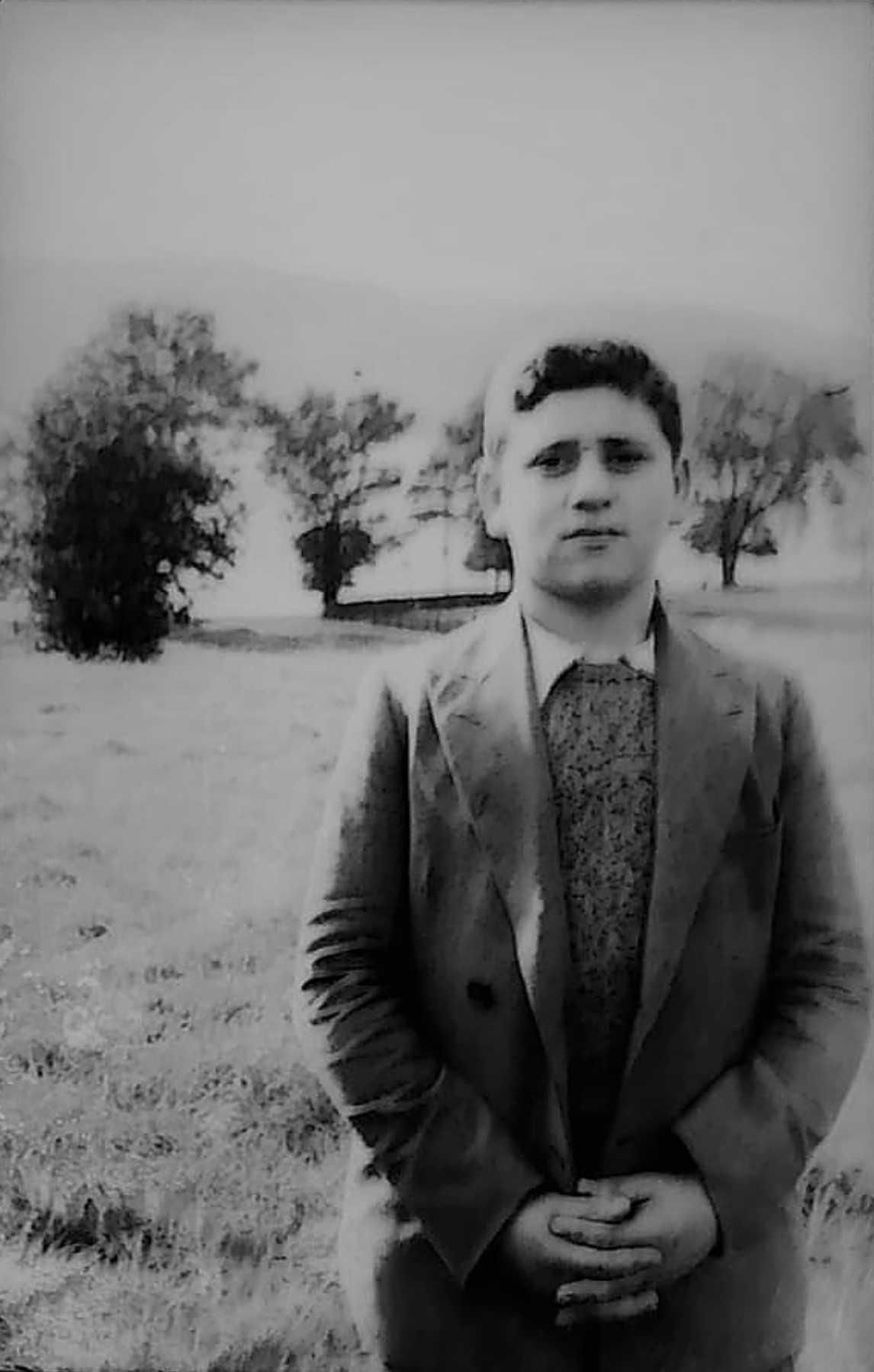 Photograph of Arek Hersh in Windermere, 1945.