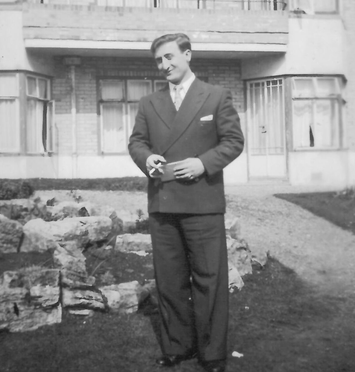 Photograph of Montague Graham in 1950.