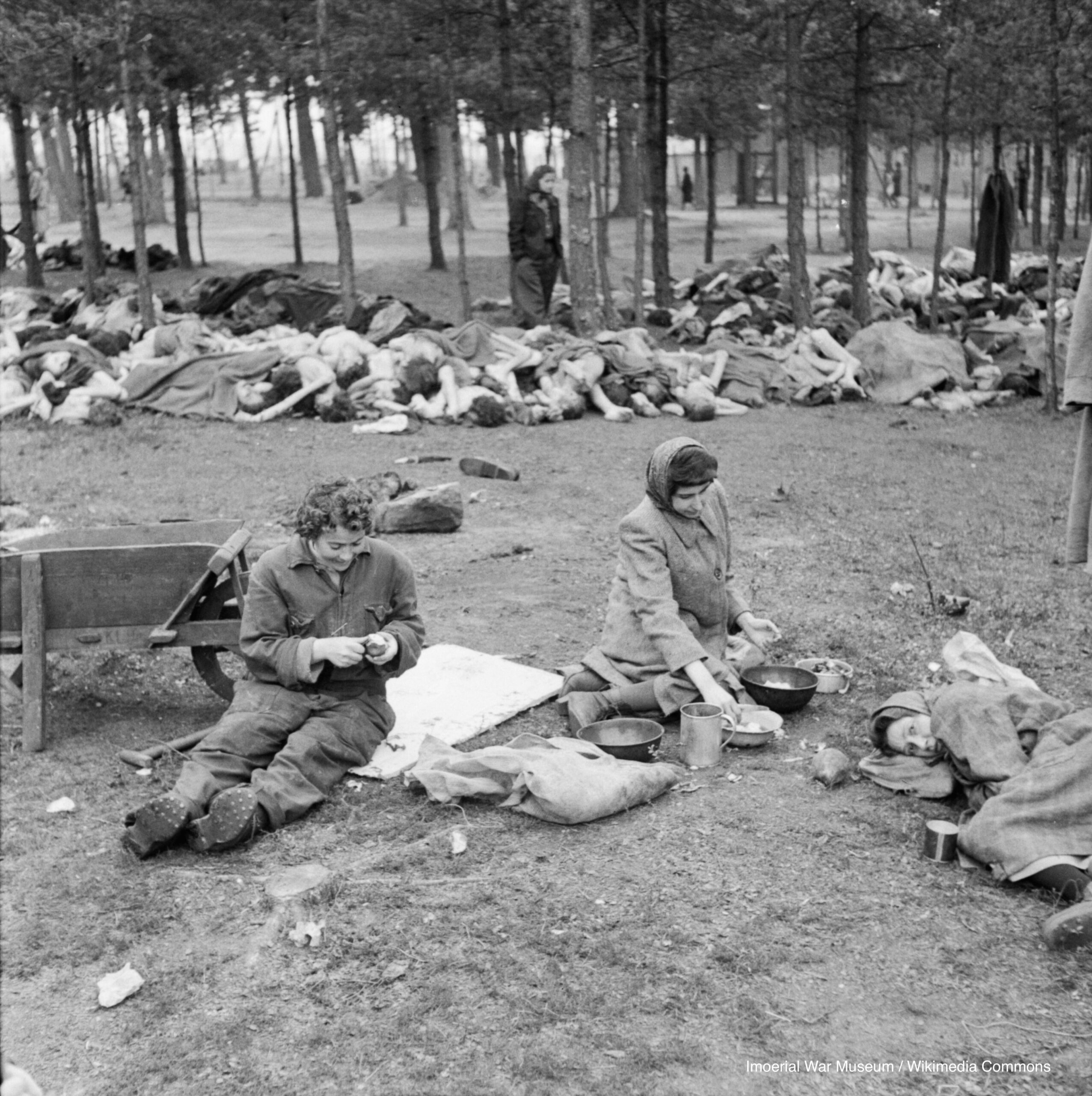 The Liberation of Bergen Belsen Concentration Camp, April 1945.