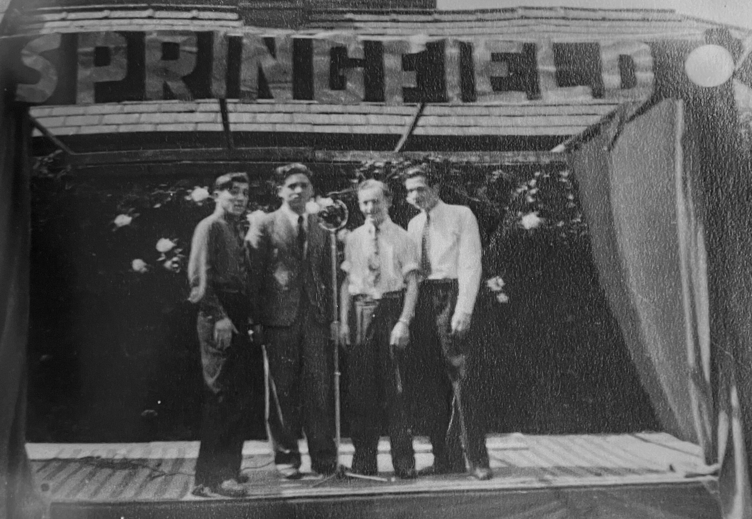 Photograph of Boys at the Springfield Club.