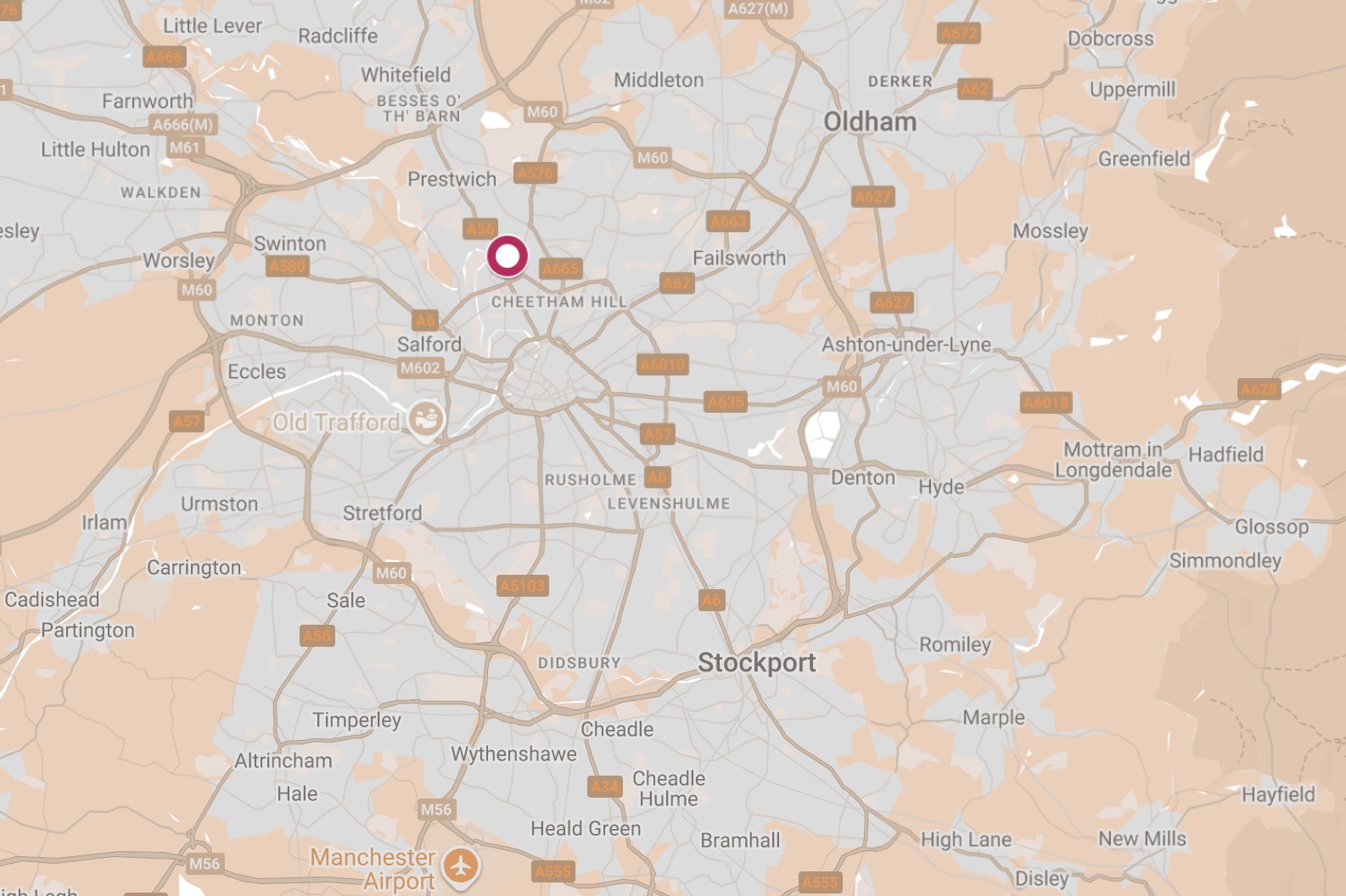 Map of the Springfield Club.