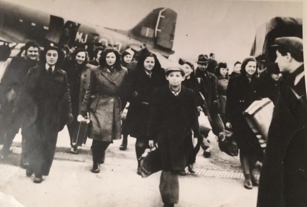 The third group arriving in the UK.