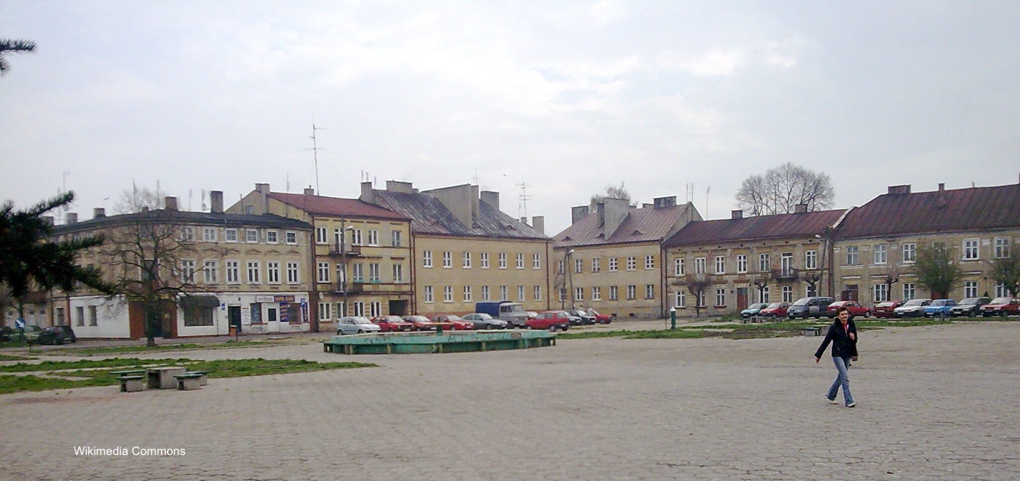 Plac Jana Pawła II, Ozorków.