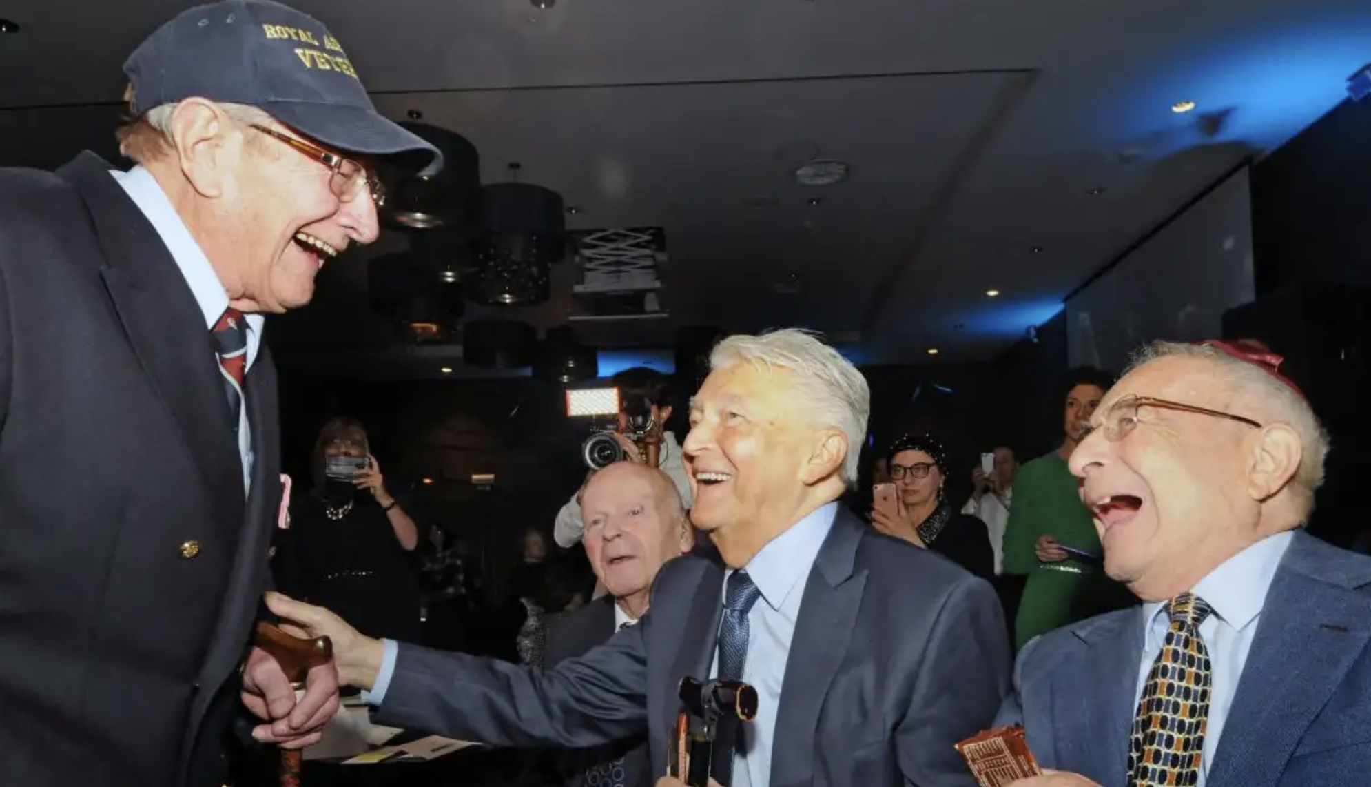 Photograph of Norman Sheperd at the 2019 Reunion dinner