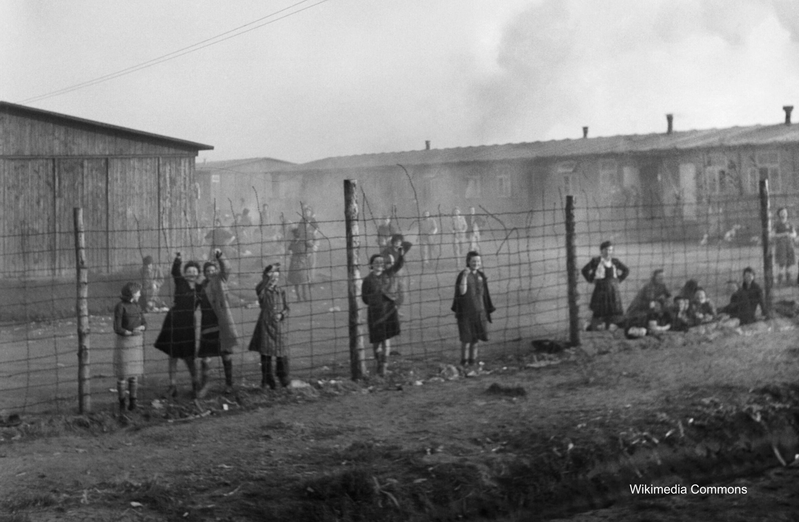 Photograph of The Liberation of Bergen-Belsen Concentration Camp, April 1945.